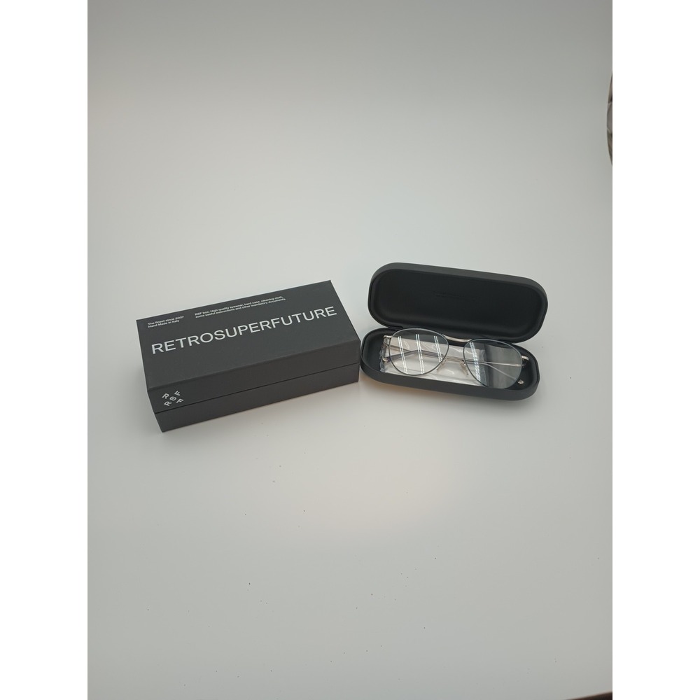 retrosuperfuture eyeglasses Numero‎ 60 Argento Navy NIB Frames Only